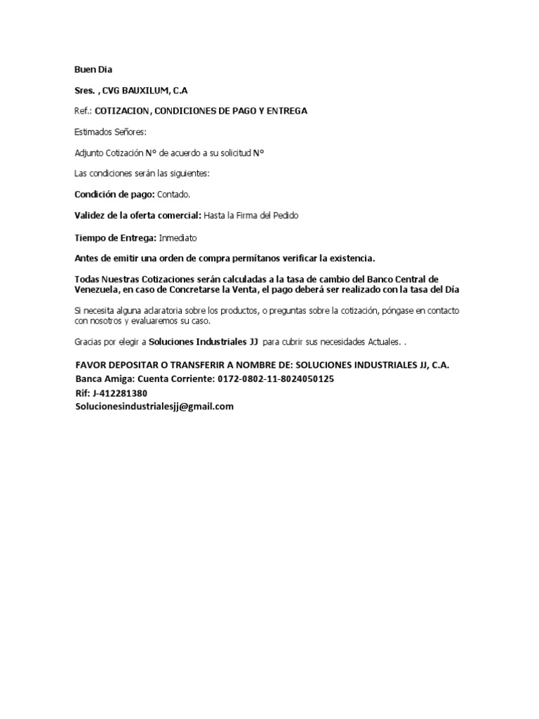 Coletilla de Correo | PDF | Negocios | Finanzas y dinero