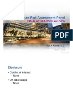 Fracture Risk Assessment Panel: Pitfalls of DXA BMD and VFA