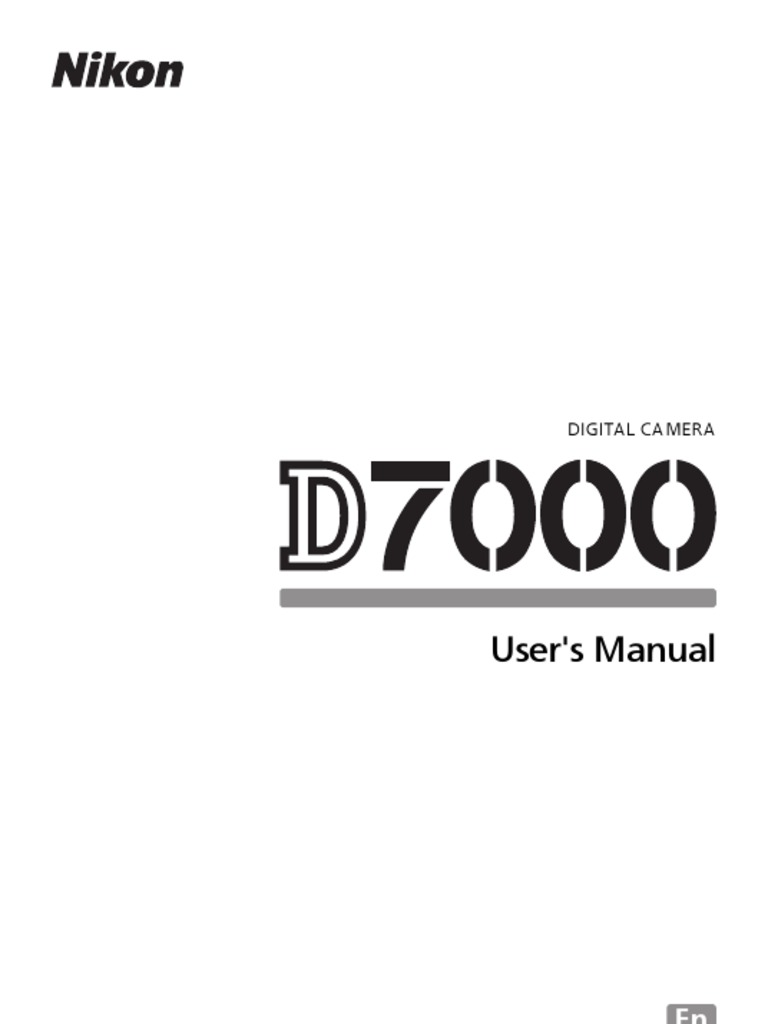 Nikon D7000 User