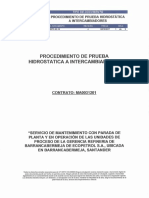 PAC-OBTC-03-18 PROCED  PRUEBA HIDROSTÁTICA INTERCAMBIADORES  OK