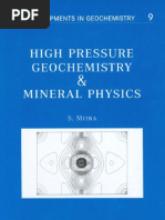 High Pressure Geochemistry and Mineral Physics