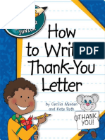 How to Write a Thank-You