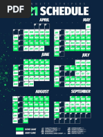 2021 Stripers Sked