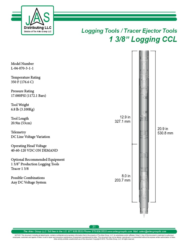 1.375in Tracer Logging CCL | PDF | Business