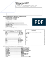 Write in The Tabel The Passive Forms of The Verbs