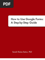 Download How to Build and Use Google Forms by Dr Sarah Elaine Eaton SN49506927 doc pdf