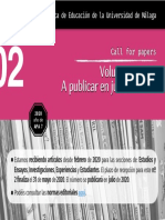 Call For Paper Nº2 MISCELANEA