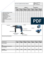 For - Sso - CBC - 008 Checklist de Taladro Electrico Manual