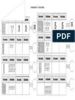 Decenas y Unidades PDF