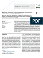 Reflections On Retrofits Overcoming Barriers To Energy Efficiency Among The Fuel Poor in The United Kingdom