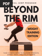 THP Jump Training Course Overview | PDF | Foot | Force