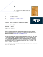 Journal Pre-Proof: Journal of Rock Mechanics and Geotechnical Engineering