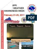 Mississippi Severe Weather Awareness Week: February 21 - 25, 2011