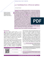 Anxiety and Clenching As Contributing Factors of Recurrent Aphthous Stomatitis