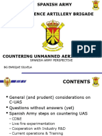 Spanish Army Perspective on Countering Unmanned Aerial Systems