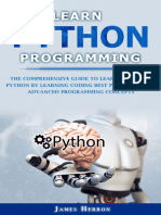 Learn Python Programming The Comprehensive Guide To Learn and Apply Python by Learning Coding 2021