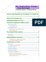 Contracts CAN - Key principles of contract law