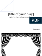 Music Design Project_PPT Slide Template