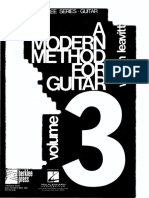 A Modern Method for Guitar (Berklee) 3