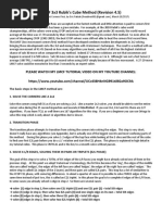 Advanced CFOP Method Tutorial | PDF | Recreational Mathematics | Logic ...
