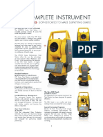 The Complete Instrument: The Hts-580 Series The Hts-580 Series