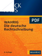 Wahrig 2011 Die Deutsche Rechtschreibung