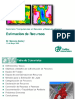 Estimacion de Recursos - Marcelo Godoy