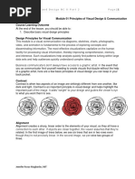 Week 001-002 Module Principles of Visual Design & Communication