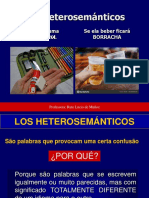 2 - Heterosemánticos