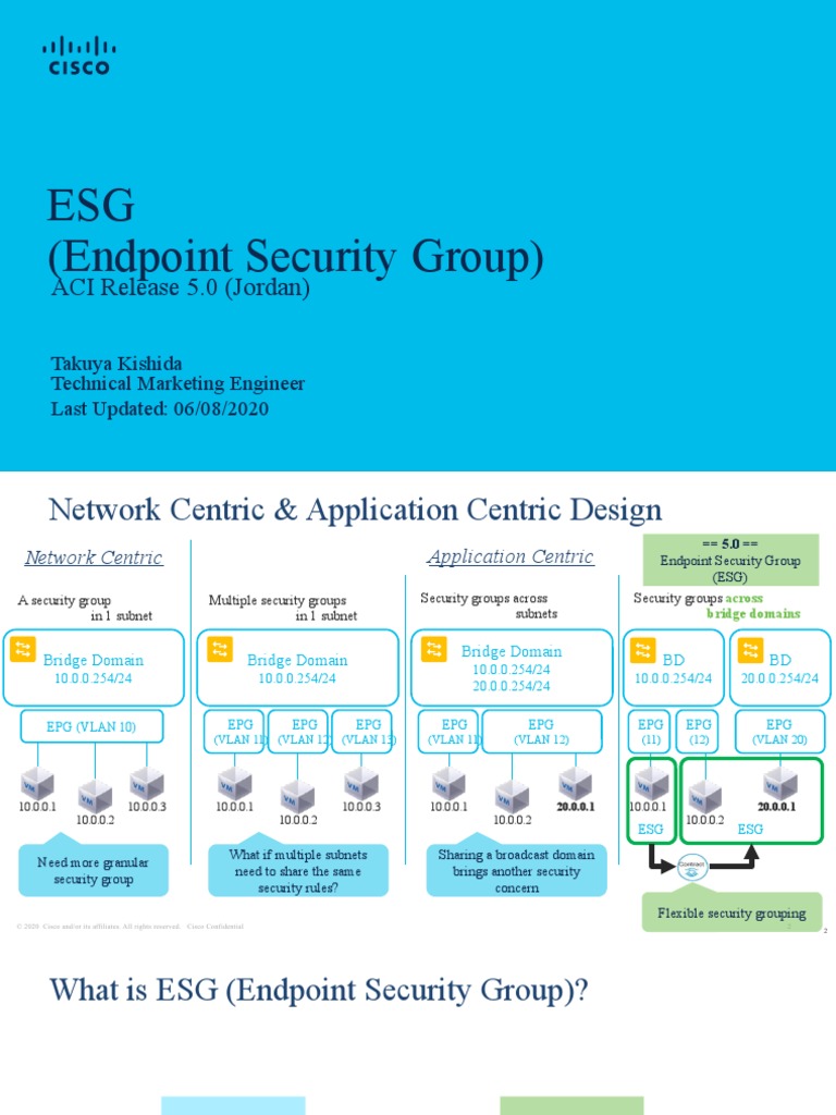 J-ESG - Endpoint - Security - Group (DONE) | PDF | Computer Networking ...