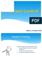 Materi Training Document Control