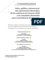 Televisión, política y democracia