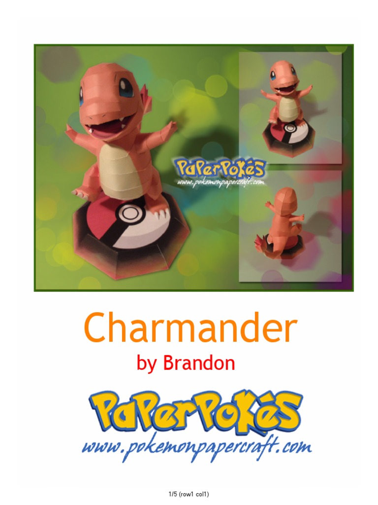 Charmander Anatomy Breakdown | PDF