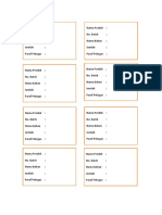 Label Bahan