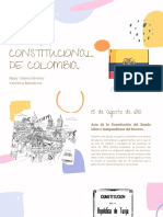 Historia Constitucional de Colombia