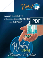 Download Brosur Wakaf Tunai Seumur Hidup by Wakaf Al-Azhar SN49511476 doc pdf