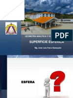 Superficies Esfericas - Semana 13