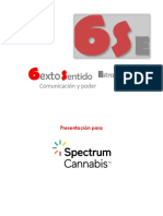 Presentación a Spectrum Cannabis Colombia