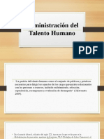 Administración Del Talento Humano Diapositiva