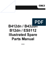 B412dn / B432dn B12dn / ES5112 Illustrated Spare Parts Manual