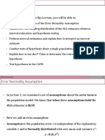 Interval Estimation