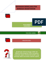 Pertanian Berkelanjutan Berbasis Bioaktivator