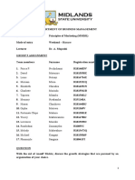 Ansoff Matrix Final Doc