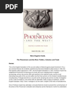 The Phoenicians and the West - María Eugenia Aubet
