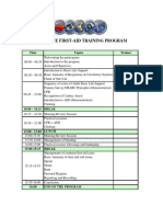 TIMETABLE FOR FAT Level 1 2009