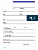 Ballast Tank Coating Report System Rev. 3