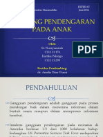 Skrining Pendengaran Pada Anak