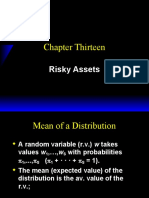 Chapter Thirteen: Risky Assets