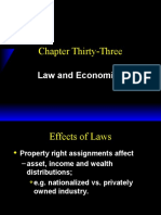 Chapter Thirty-Three: Law and Economics