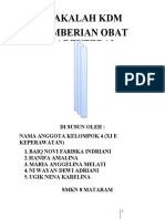 Makalah KDM Menyiapkan Obat Parenteral